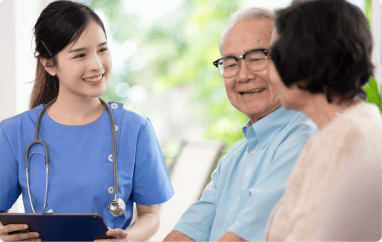 往診や訪問看護など、医療との連携にて看取り対応可能